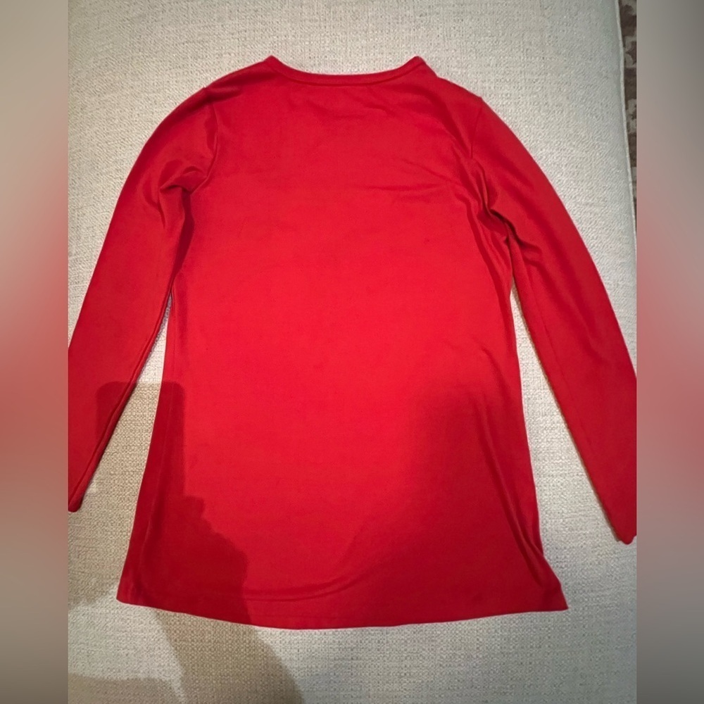 American Girl Red Long Sleeve Snowflake Tee Shirt
Size M (10-12) - Picture 2 of 6
